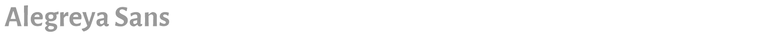 Alegreya font preview